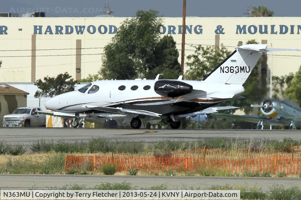 N363MU, 2011 Cessna 510 Citation Mustang Citation Mustang C/N 510-0363, At Van Nuys Airport in May 2013