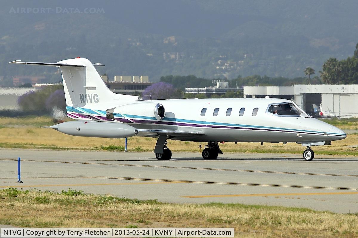 N1VG, 1973 Gates Learjet 25B C/N 125, At Van Nuys Airport in May 2013