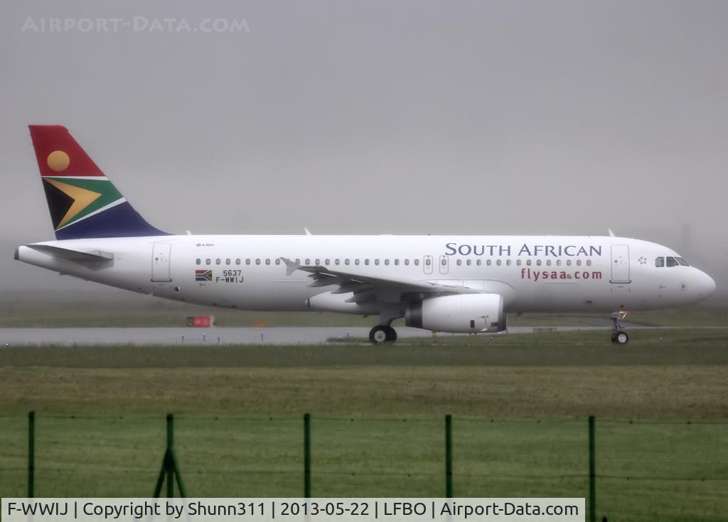 F-WWIJ, 2013 Airbus A320-232 C/N 5637, C/n 5637 - To be ZS-SZA