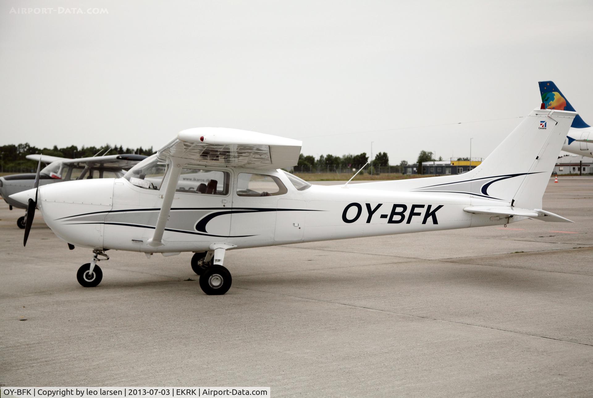 OY-BFK, 1973 Reims F172M Skyhawk C/N 1094, Roskilde Denmark 3.7.13