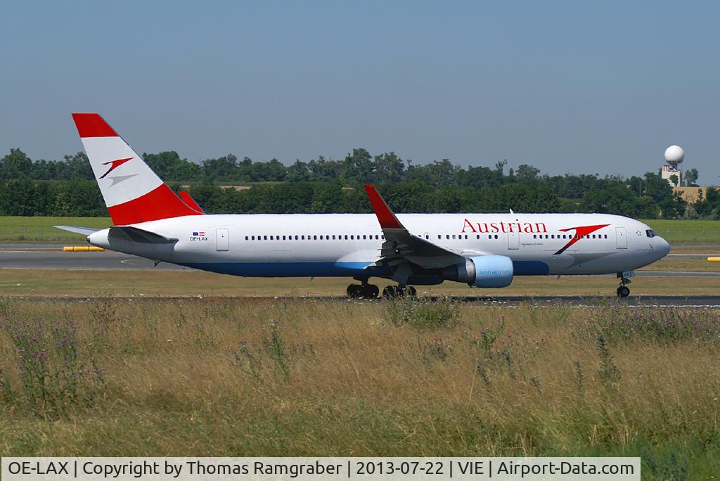 OE-LAX, 1992 Boeing 767-3Z9/ER C/N 27095, Austrian Airlines Boeing 767-300