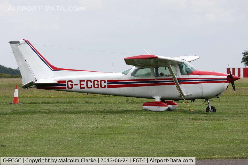 G-ECGC, 1979 Reims F172N Skyhawk C/N 1850, Reims F172N at Cranfield Airport, June 2013.
