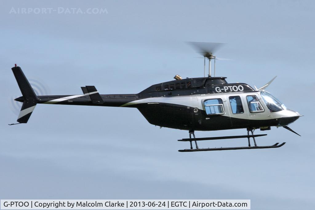 G-PTOO, 1995 Bell 206L-4 LongRanger IV LongRanger C/N 52132, Bell 206L-4 LongRanger IV, Cranfield Airport, June 2014.