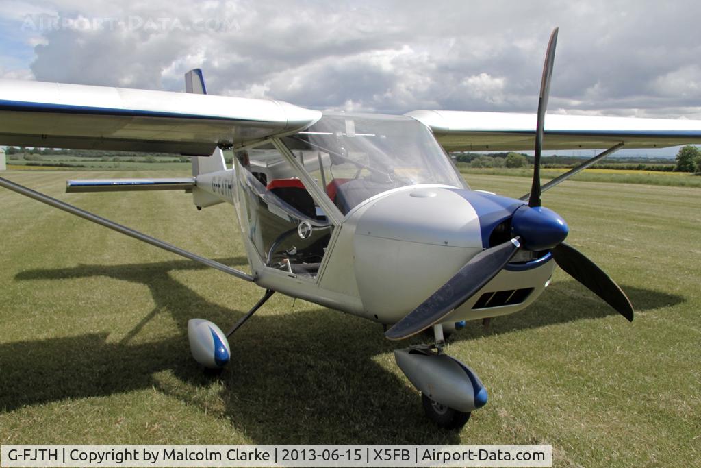 G-FJTH, 2003 Aeroprakt A-22 Foxbat C/N PFA 317-13928, Aeroprakt A-22 Foxbat. Participant in Fly UK 2013. Fishburn Airfield, June 2013.