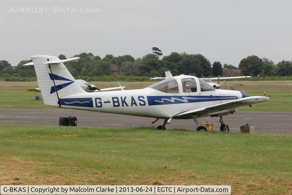 G-BKAS, 1979 Piper PA-38-112 Tomahawk Tomahawk C/N 38-79A1075, Piper PA-38-112 Tomahawk. Cranfield Airport June 2013,