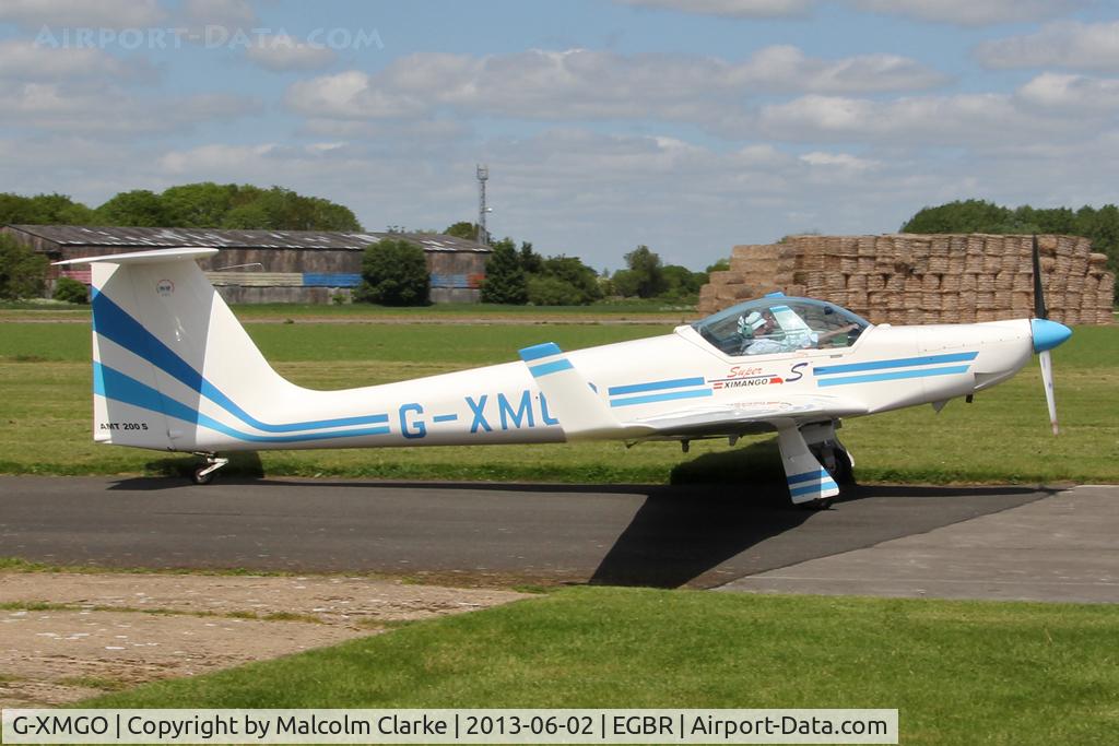 G-XMGO, 2000 Aeromot AMT-200S Super Ximango C/N 200.127, Aeromot AMT-200S Super Ximango at The Real Aeroplane Company's Jolly June Jaunt, Breighton Airfield, 2013.