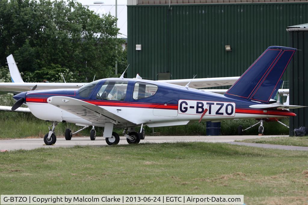 G-BTZO, 1992 Socata TB-20 Trinidad C/N 1409, Socata TB20 Trinidad, Cranfield Airport, June 2013.
