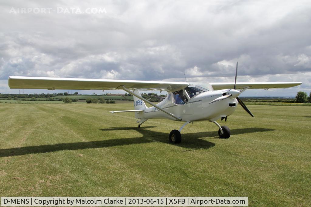 D-MENS, B & F Technik FK-9 Mark IV C/N 04U-266, B & F Technik FK-9 Mk4. Participant in Fly UK 2013. Fishburn Airfield, June 2013.
