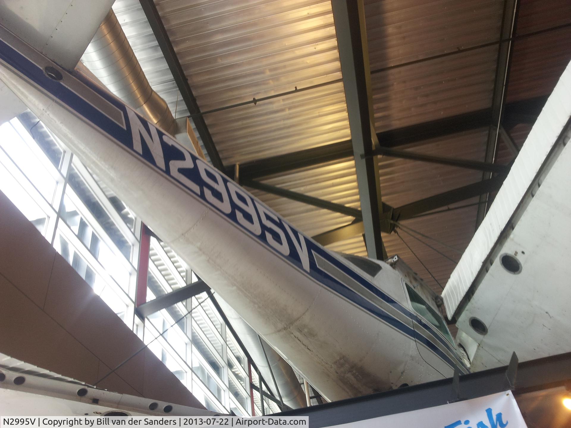 N2995V, 1974 Cessna 150M C/N 15076345, Taken apart and used as an art piece in Milwaukee public market