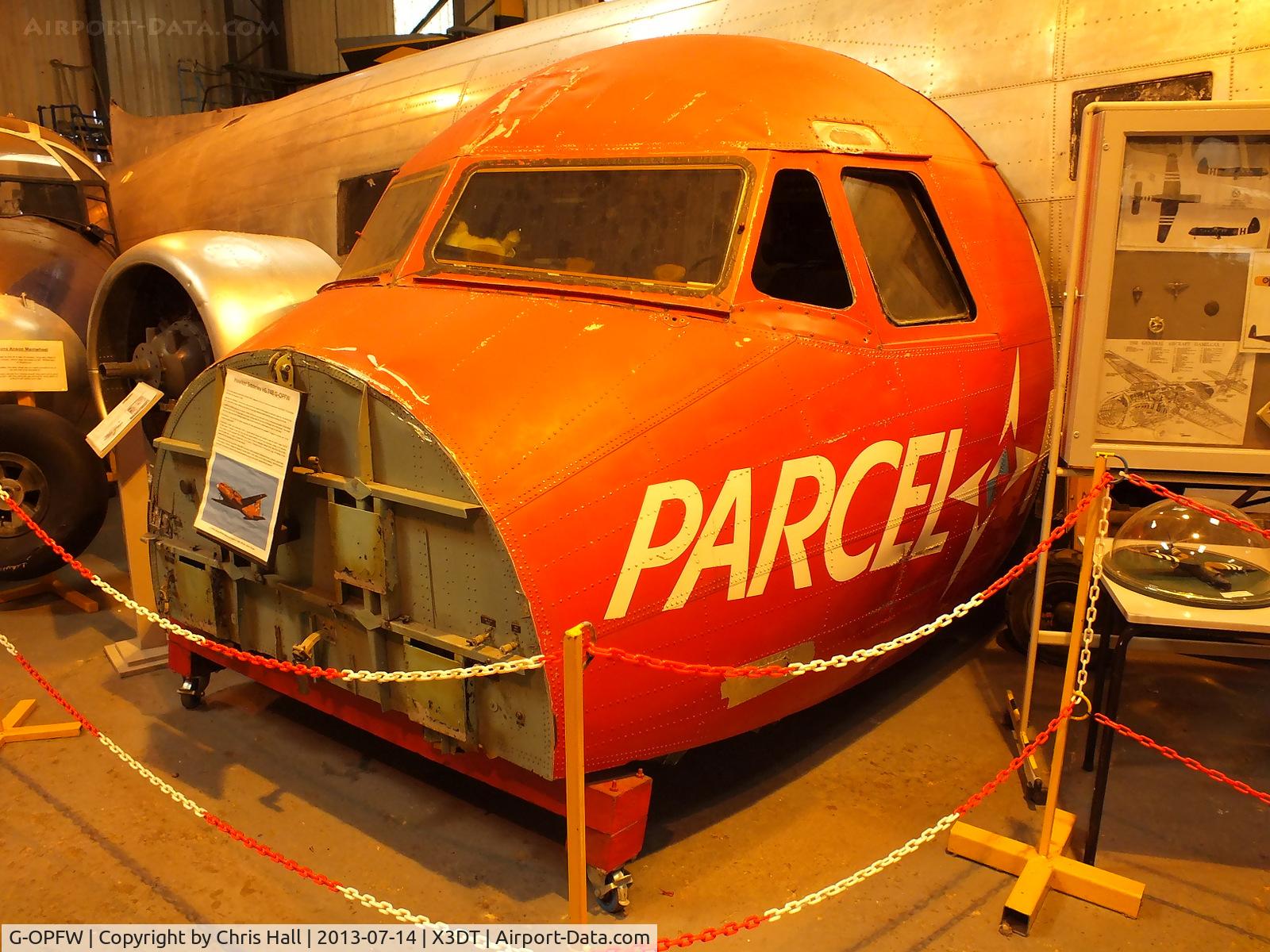 G-OPFW, 1972 Hawker Siddeley HS.748 Series 2A C/N 1714, preserved at the South Yorkshire Aircraft Museum, AeroVenture, Doncaster