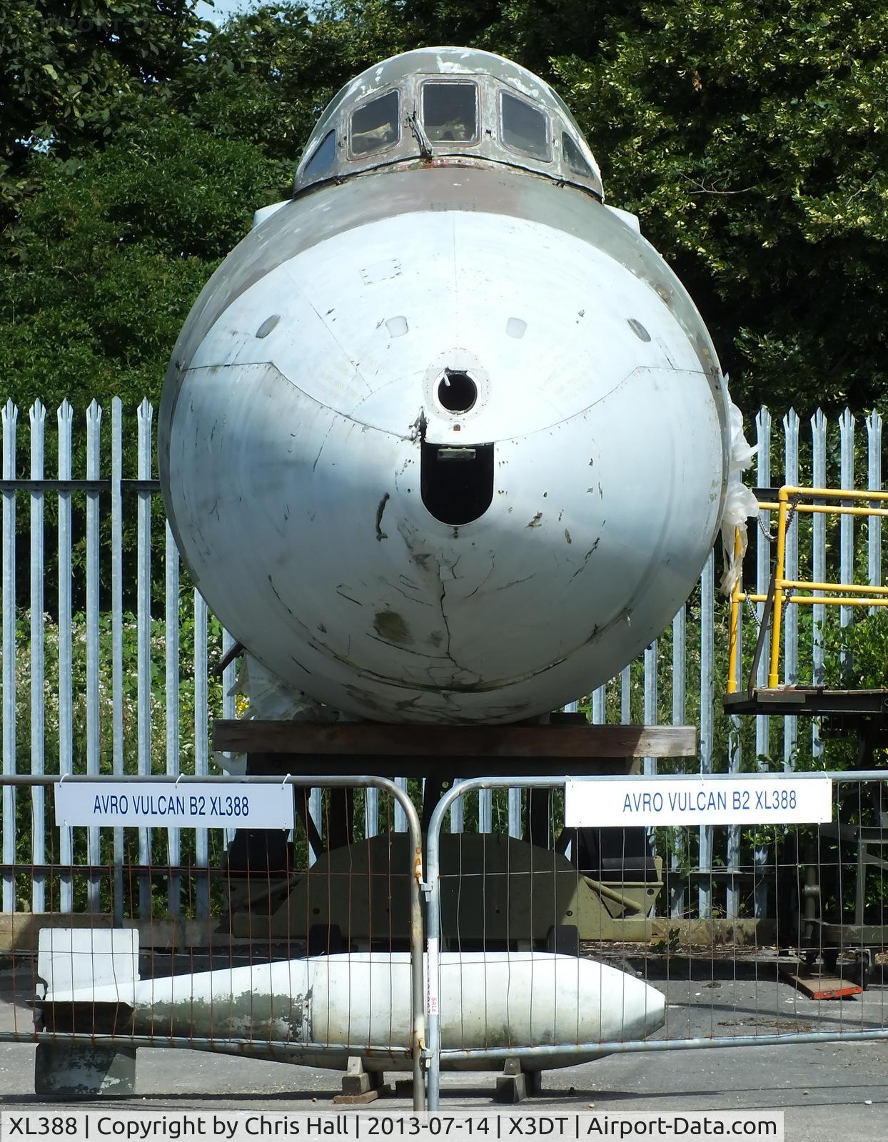 XL388, 1962 Avro Vulcan B.2 C/N Set 38, preserved at the South Yorkshire Aircraft Museum, AeroVenture, Doncaster