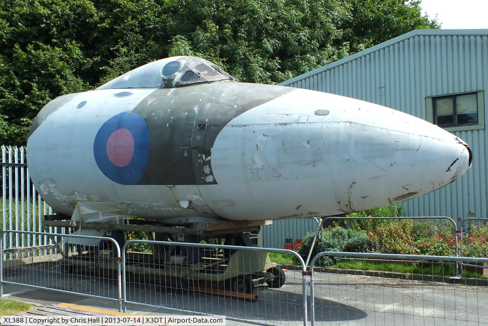XL388, 1962 Avro Vulcan B.2 C/N Set 38, preserved at the South Yorkshire Aircraft Museum, AeroVenture, Doncaster