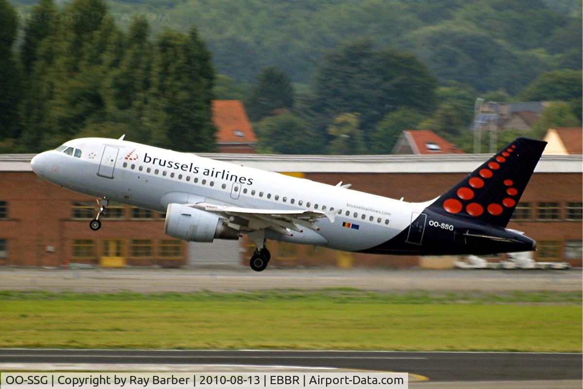 OO-SSG, 2000 Airbus A319-112 C/N 1160, Airbus A319-113 [1160] (Brussels Airlines) Brussels~OO 13/08/2010