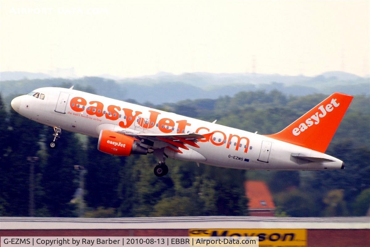 G-EZMS, 2004 Airbus A319-111 C/N 2378, Airbus A319-111 [2378] (EasyJet) Brussels~OO 13/08/2010