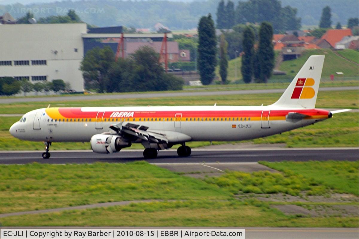 EC-JLI, 2005 Airbus A321-211 C/N 2563, Airbus A321-211 [2563] (Iberia) Brussels~OO 15/08/2010