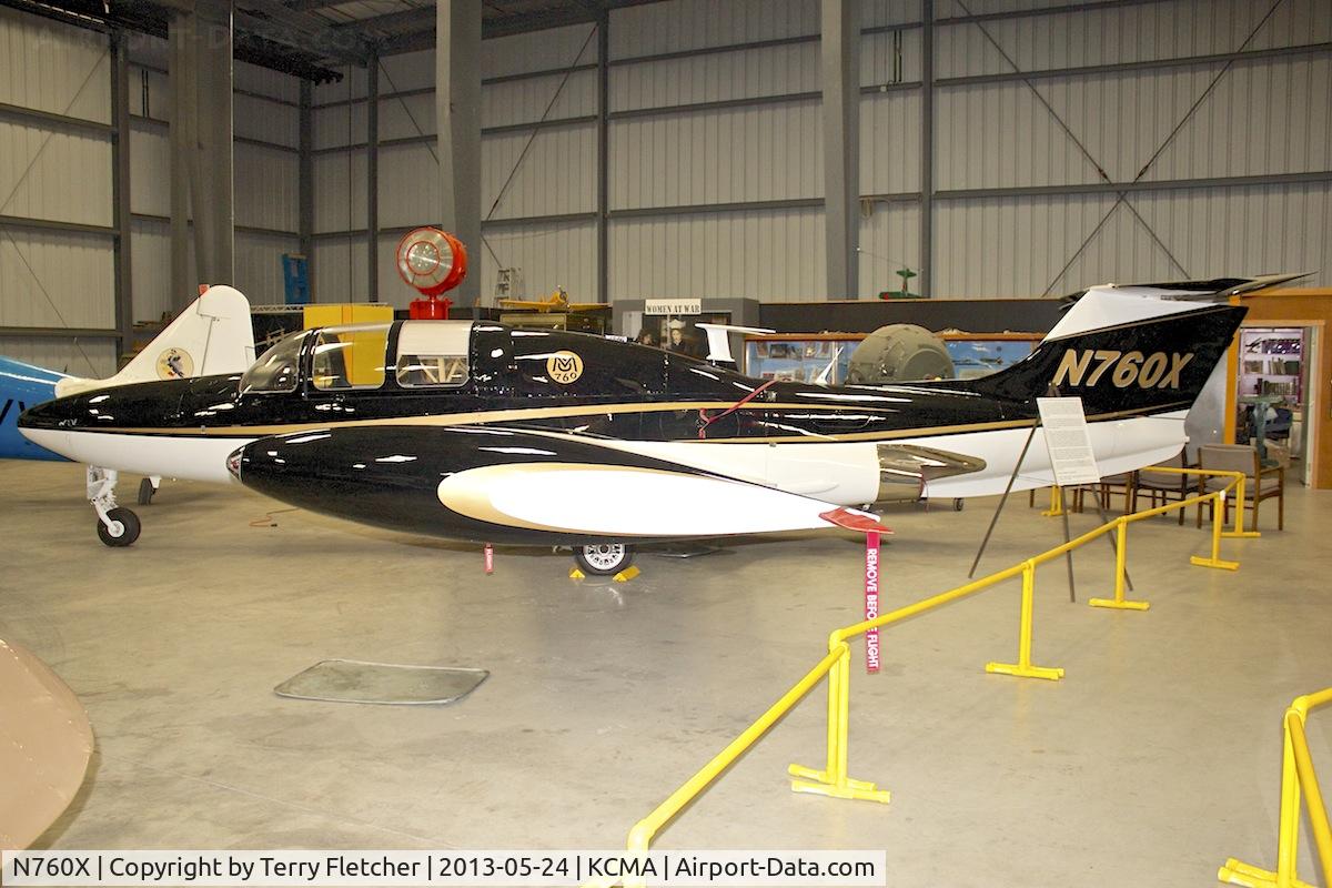 N760X, 1959 Morane-Saulnier MS.760B Paris C/N 0028, Being exhibited at the Southern Californian Wing of the Commemorative Air Force at their Museum in Camarillo