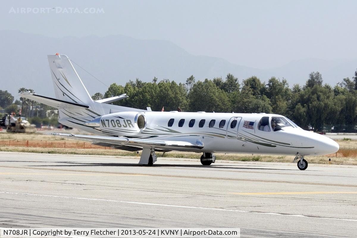 N708JR, 2004 Cessna 560 C/N 560-0666, At Van Nuys