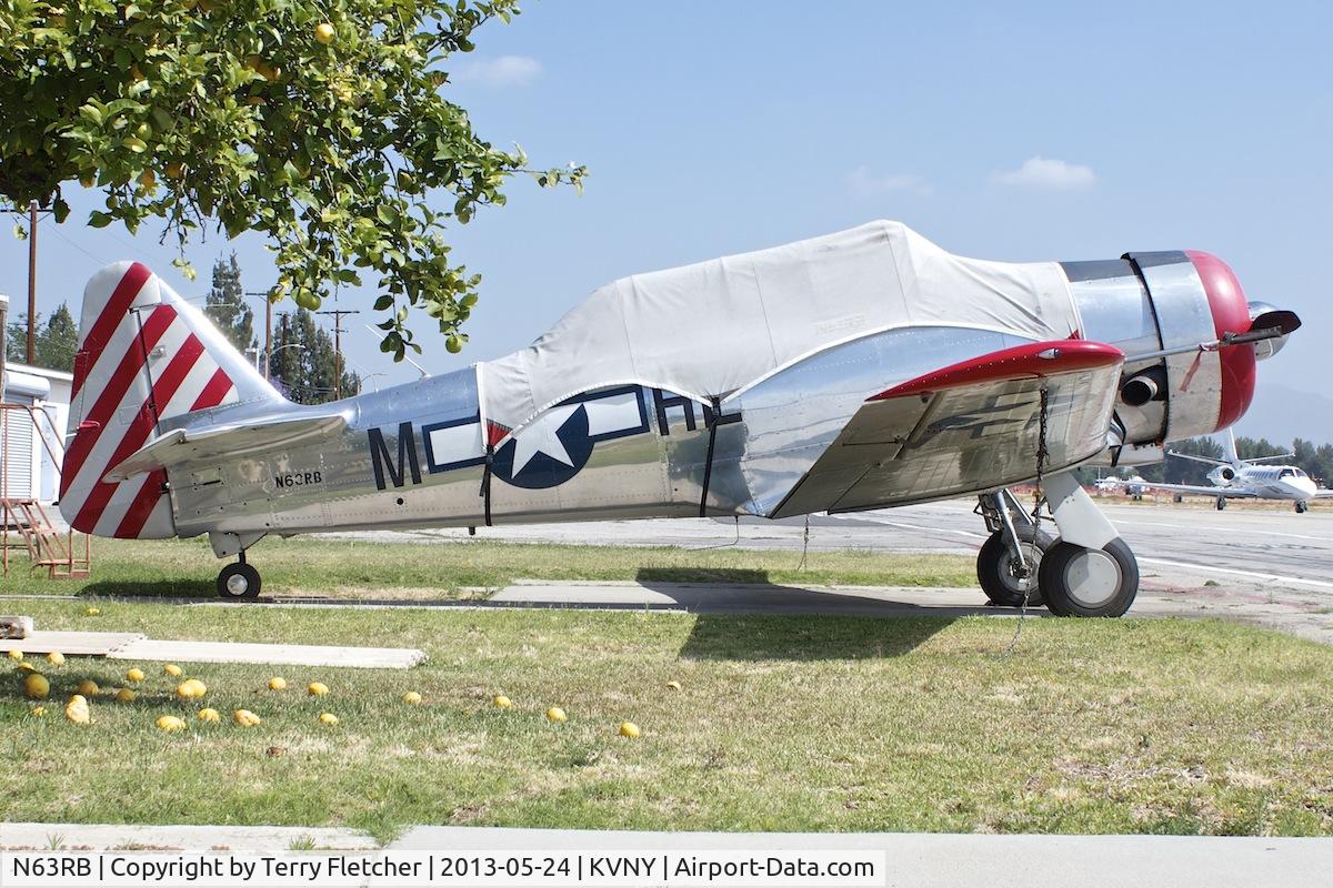 N63RB, 1944 North American AT-6D C/N 44-81494 (121-42216), One of the Condor Squadron Texans at Van Nuys Airport