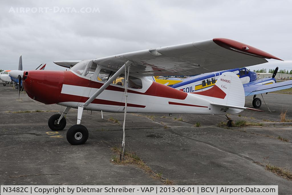 N3482C, 1954 Cessna 170 C/N 26525, Cessna 170
