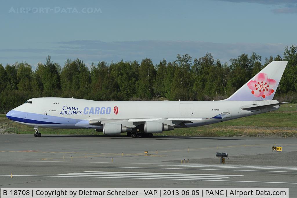 B-18708, 2001 Boeing 747-409F/SCD C/N 30765, China Airlines Boeing 747-400