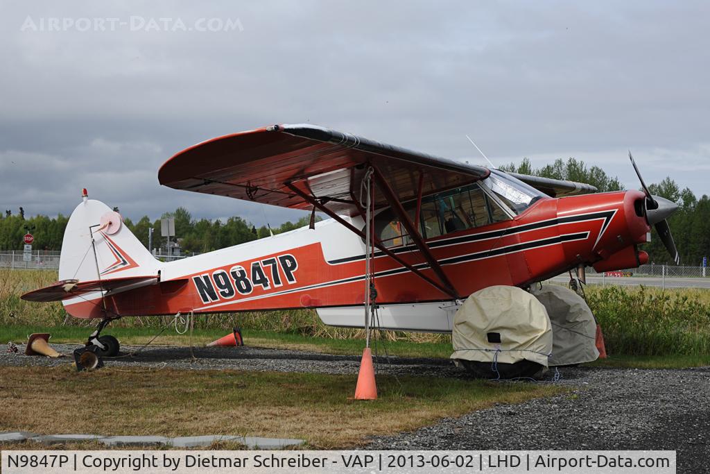 N9847P, 1976 Piper PA-18-150 Super Cub C/N 18-7609037, Piper 18