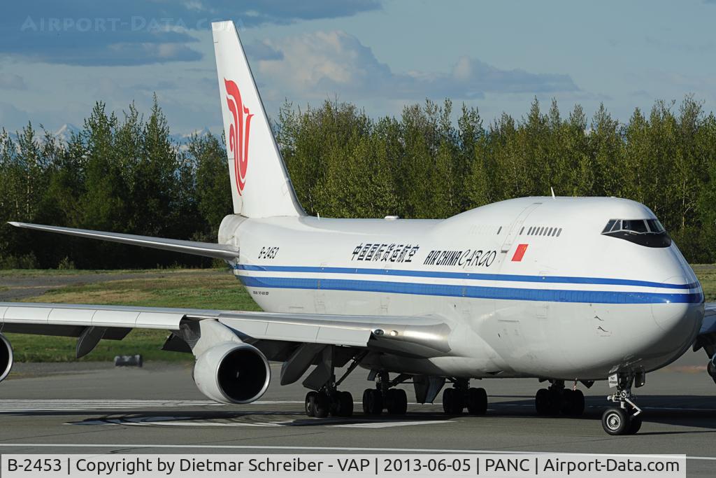 B-2453, 1993 Boeing 747-412/BCF C/N 27134, Air China Boeing 747-400