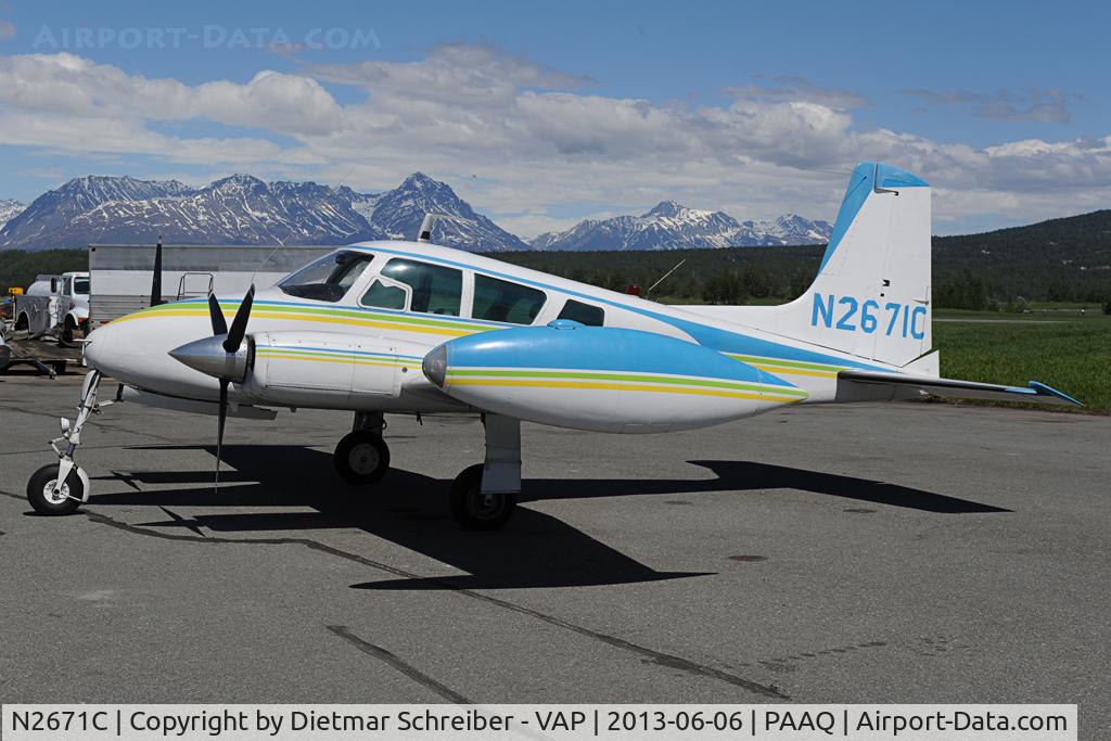 N2671C, 1955 Cessna 310 C/N 35071, Cessna 310