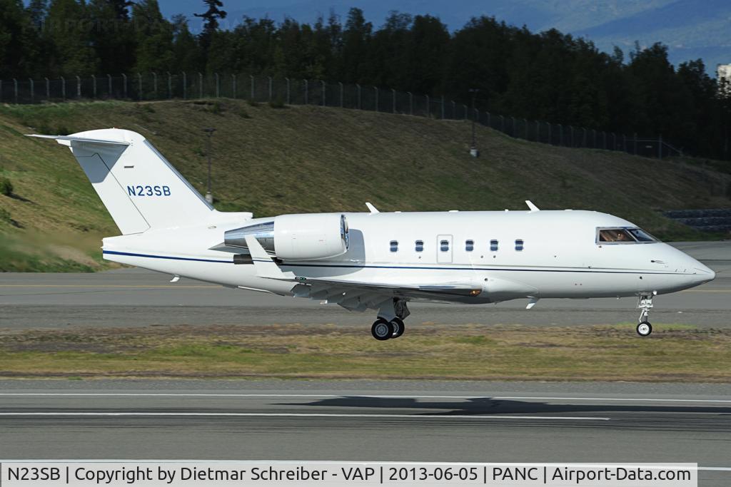 N23SB, 1990 Canadair Challenger 601-3A (CL-600-2B16) C/N 5074, CL600