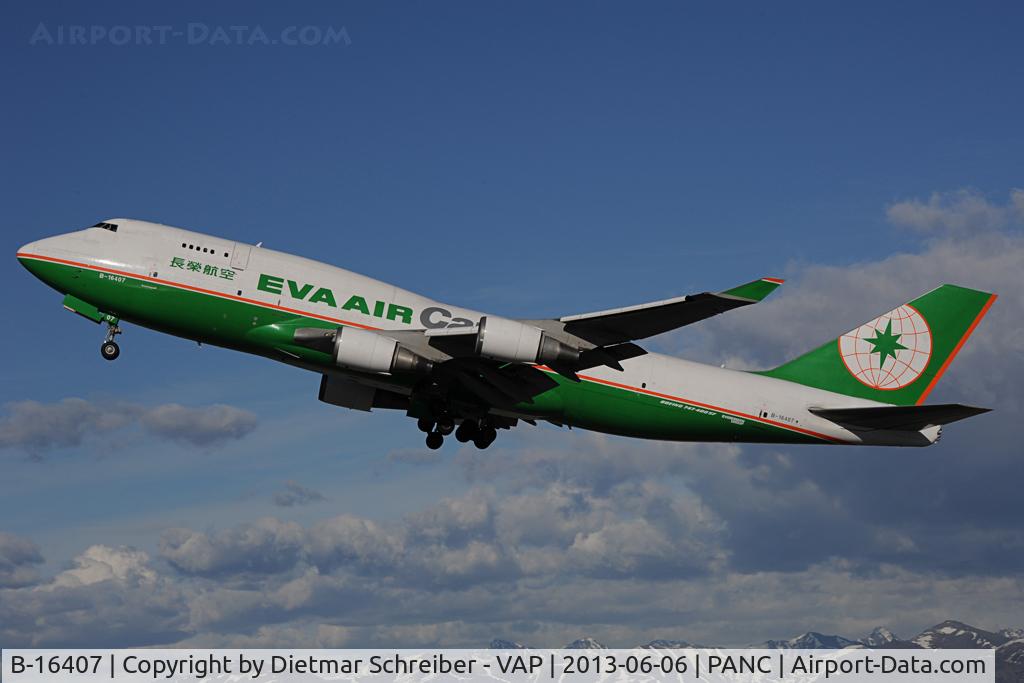 B-16407, 1995 Boeing 747-45E(BDSF) C/N 27899, Eva Air Boeing 747-400