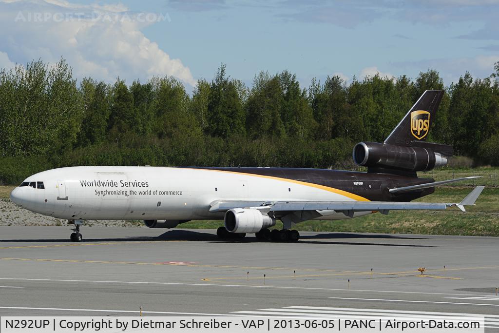 N292UP, 1993 McDonnell Douglas MD-11 C/N 48566, UPS MD11