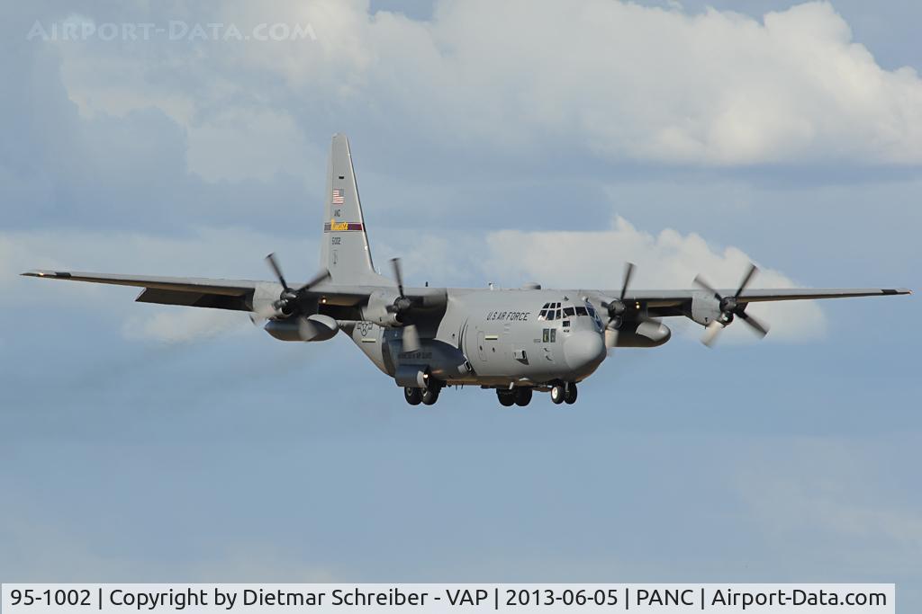 95-1002, 1995 Lockheed C-130H Hercules C/N 382-5422, USAF C130