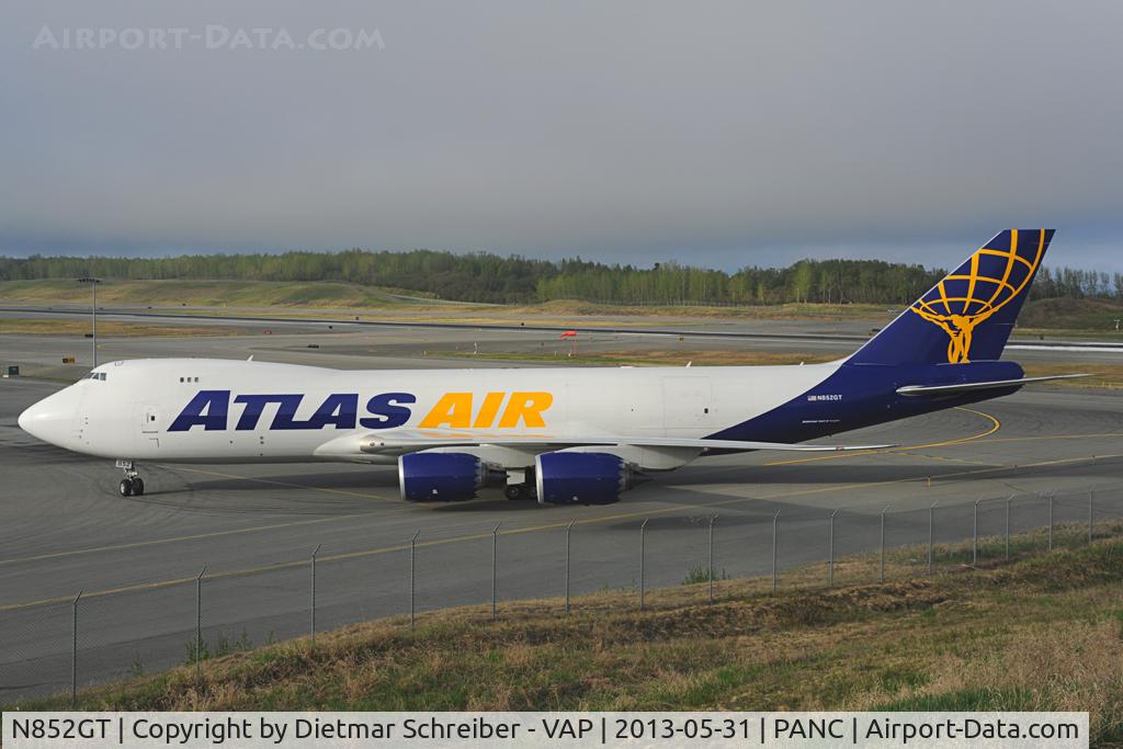 N852GT, 2012 Boeing 747-87UF C/N 37571, Atlas Air Boeing 747-8