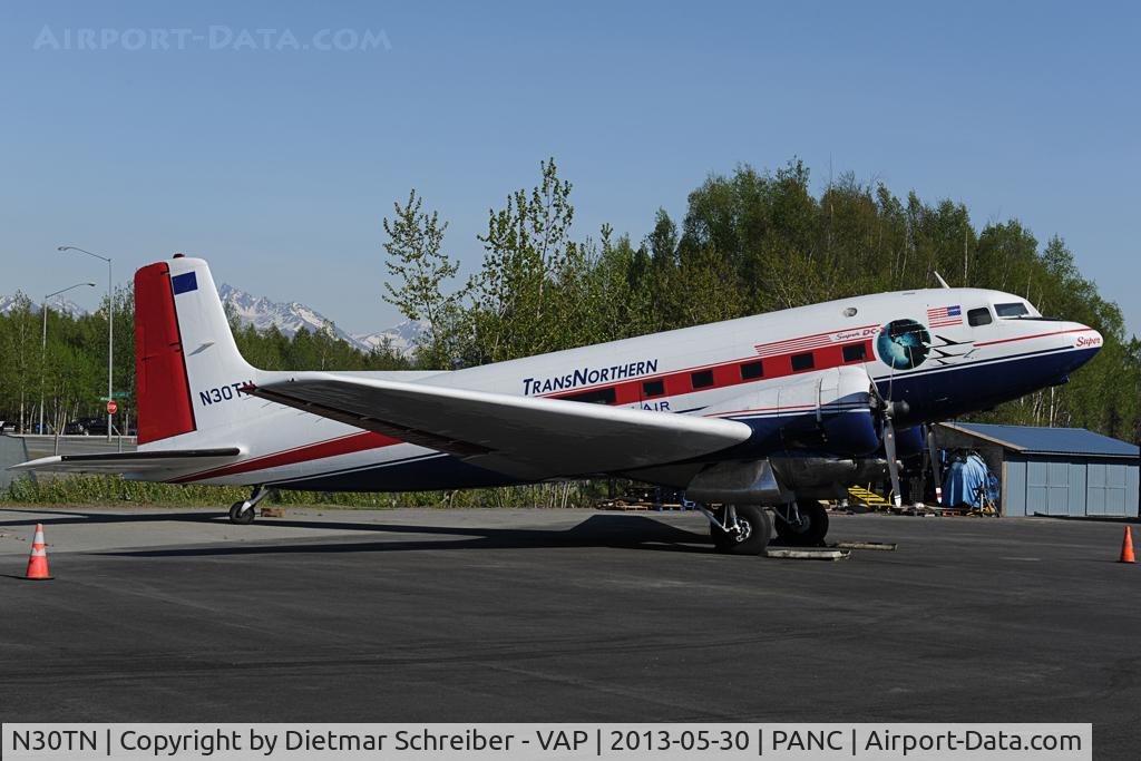 N30TN, 1940 Douglas Super DC-3S (Super DC-3) C/N 43159, Trans Northern C117