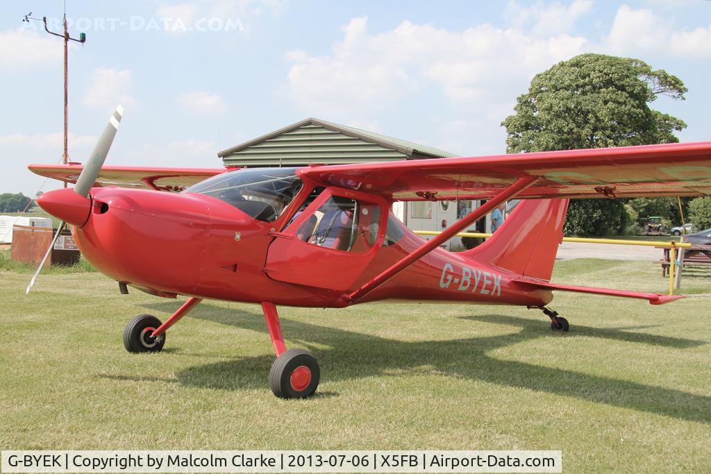G-BYEK, 2000 Stoddard-Hamilton GlaStar GS-1 C/N PFA 295-13087, Stoddard-Hamilton GlaStar GS-1. Fishburn Airfield. July 2013.