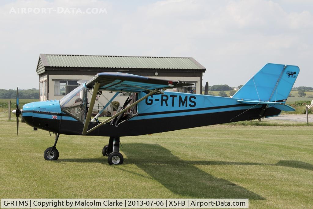G-RTMS, 2004 Rans S-6ES Coyote II C/N PFA 204-14149, Rans S6-ES. Fishburn Airfield, July 2013.