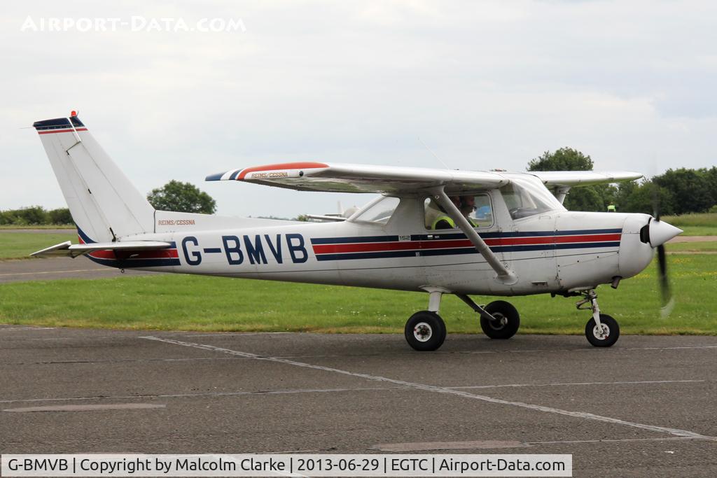G-BMVB, 1987 Reims F152 C/N 1974, Reims F152. Cranfield Airport, June 2013.