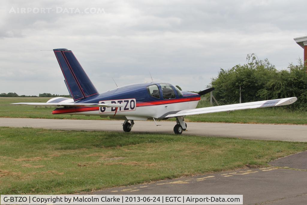 G-BTZO, 1992 Socata TB-20 Trinidad C/N 1409, Socata TB20 Trinidad. Cranfield Airport, June 2013.
