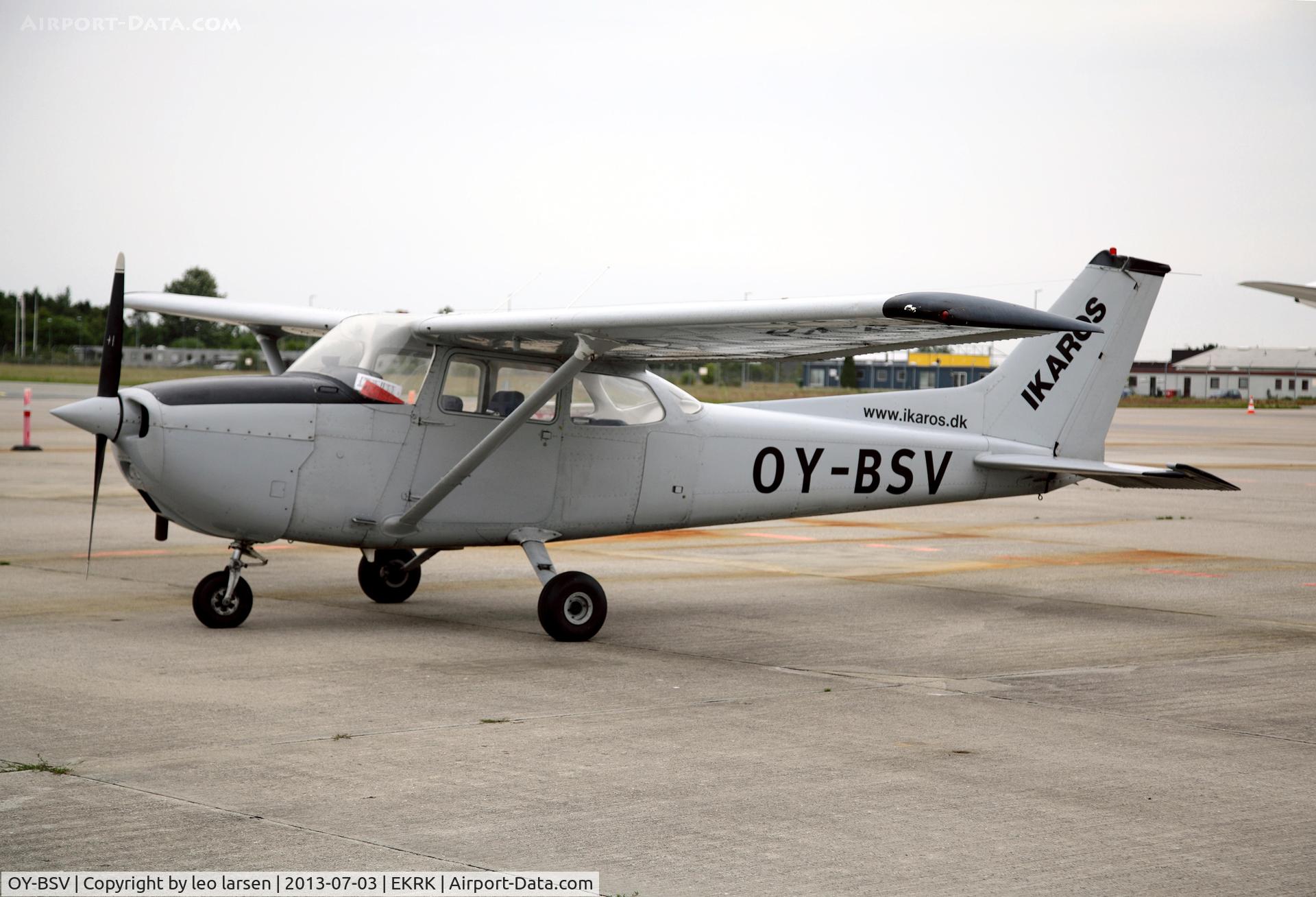OY-BSV, 1976 Reims F172M Skyhawk C/N 1435, Roskilde Denmark 3.7.13