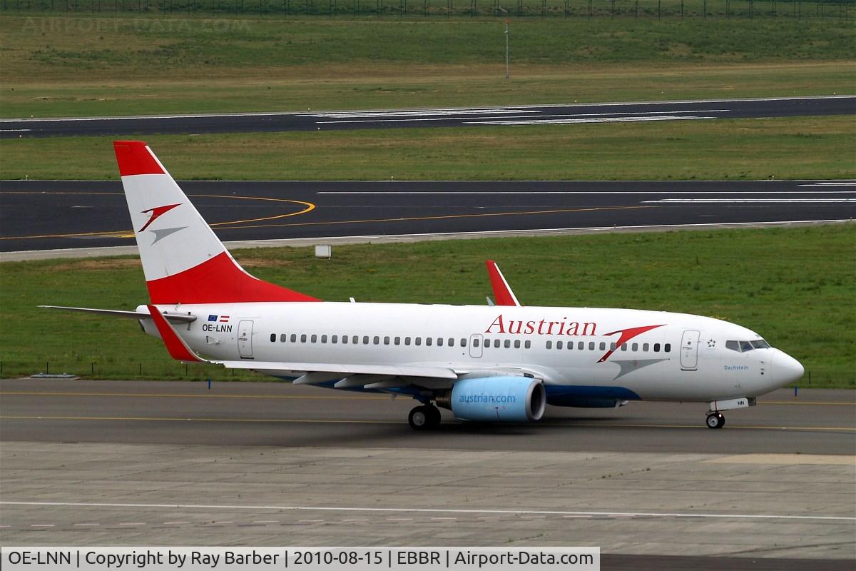 OE-LNN, 2000 Boeing 737-7Z9 C/N 30418, Boeing 737-7Z9 [30418] (Austrian Airlines) Brussels~OO 15/08/2010