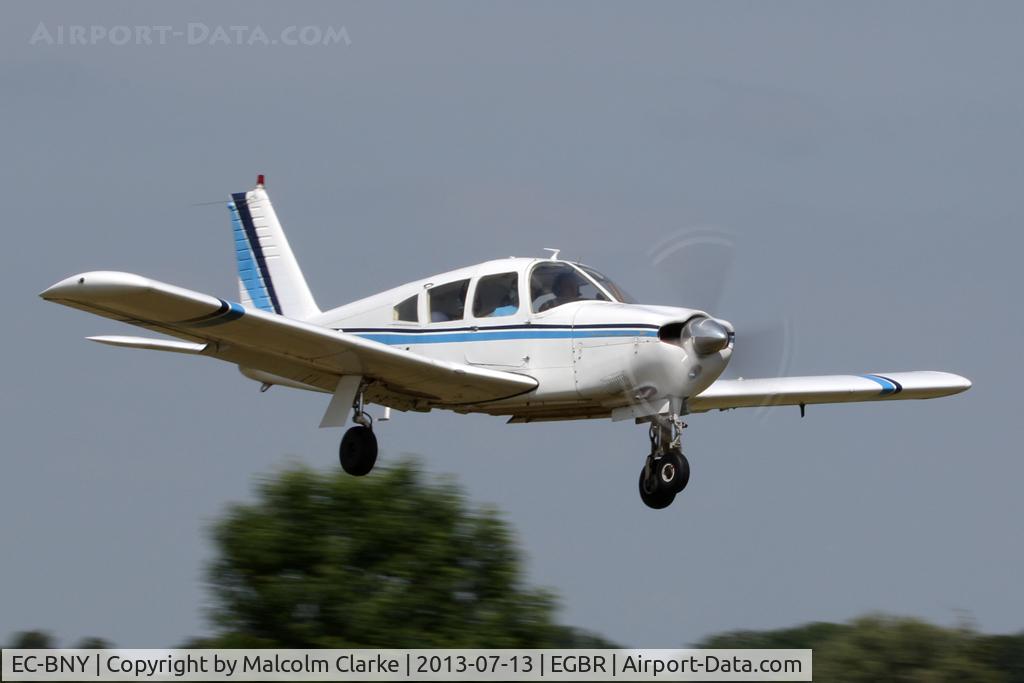 EC-BNY, Piper PA-28R-180 Cherokee Arrow C/N 28R-30302, PA-28R-180 Cherokee Arrow at The Real Aeroplane Company's Wings & Wheels Fly-In, Breighton Airfield, July 2013.