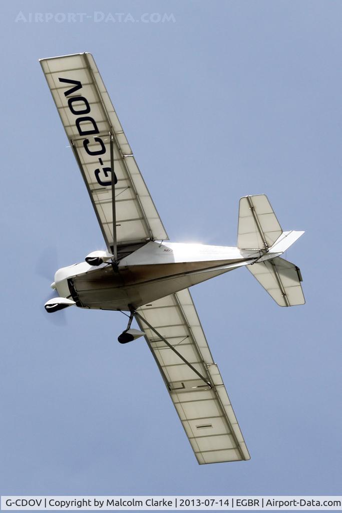 G-CDOV, 2005 Best Off Skyranger 912(2) C/N BMAA/HB/459, Skyranger 912 at The Real Aeroplane Company's Wings & Wheels Fly-In, Breighton Airfield, July 2013.