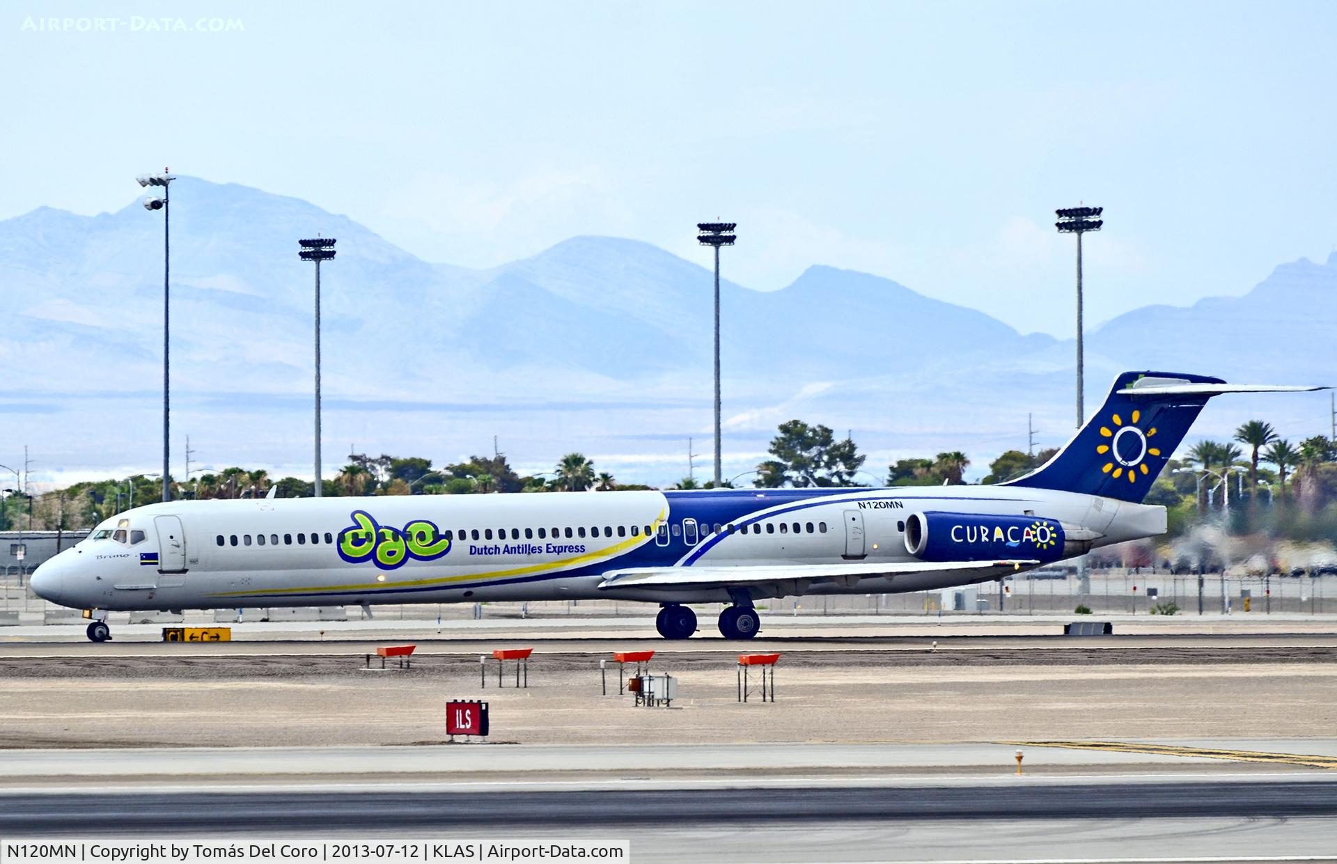 N120MN, 1992 McDonnell Douglas MD-83 C/N 53120, N120MN  DAE - Dutch Antilles Express McDonnell Douglas MD-83 (DC-9-83) (cn 53120/1964) 