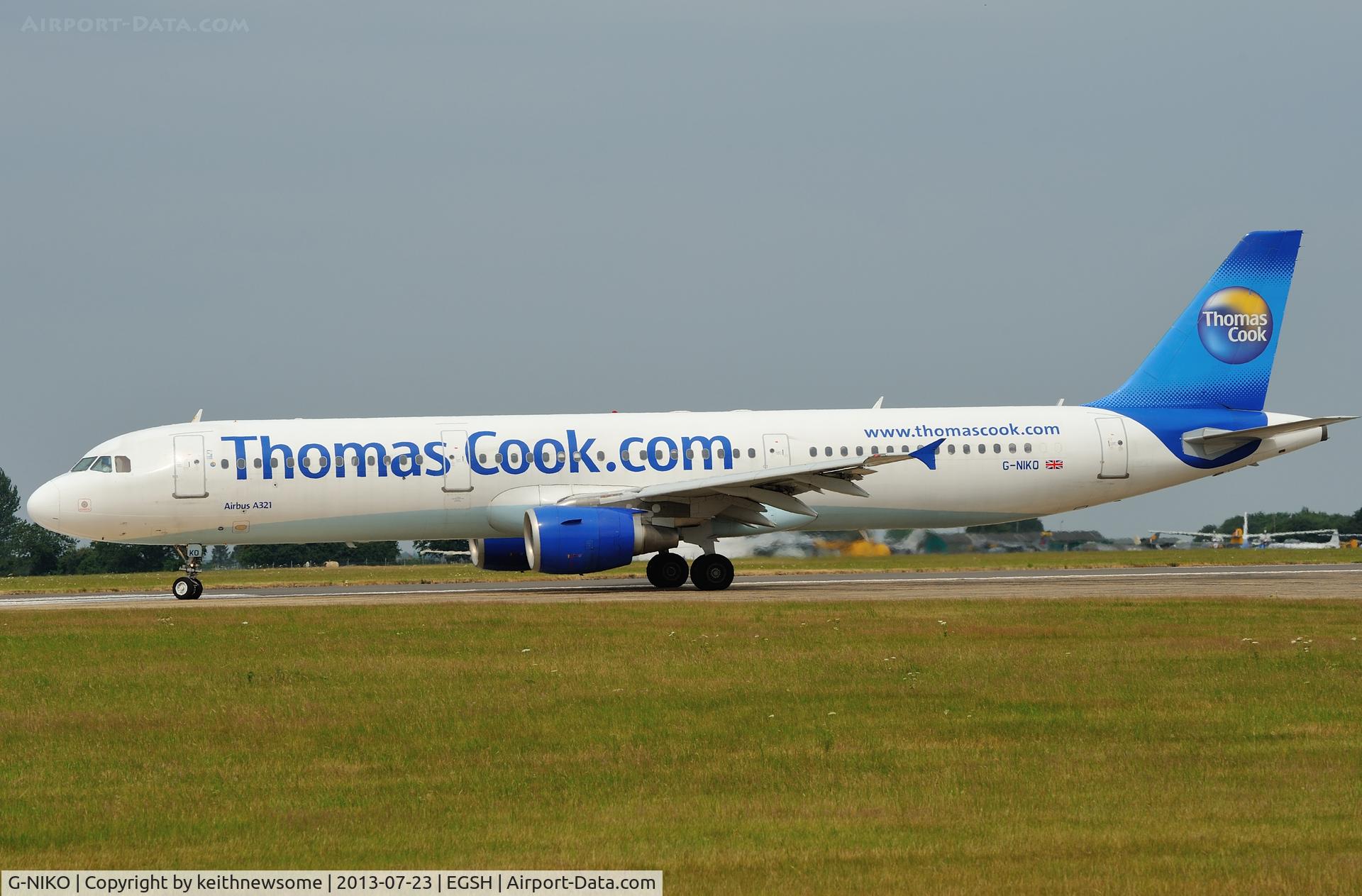 G-NIKO, 2000 Airbus A321-211 C/N 1250, An A321 for a change !