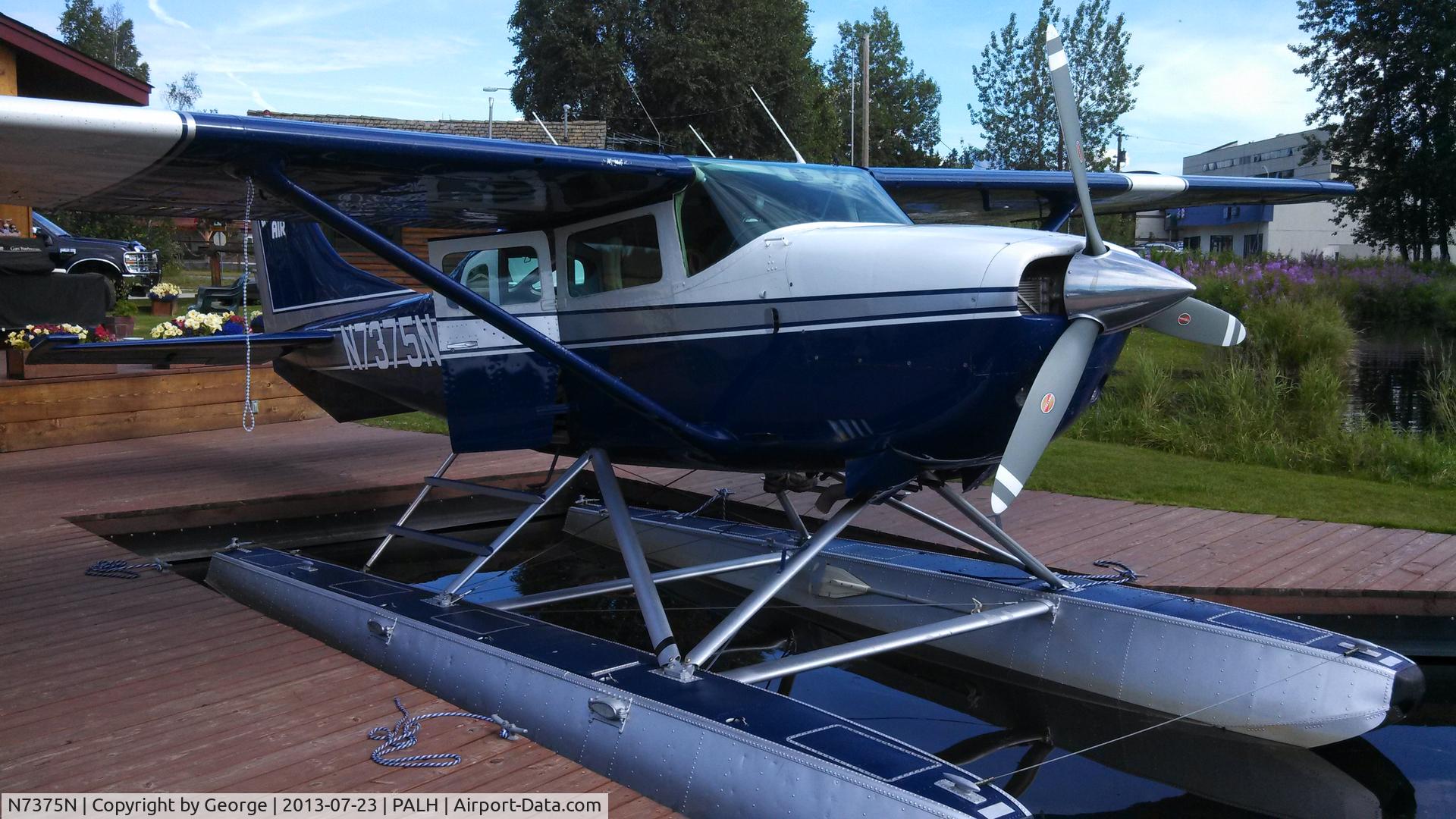 N7375N, Cessna U206G Stationair C/N U20603641, My son and daughter in law took a ride today