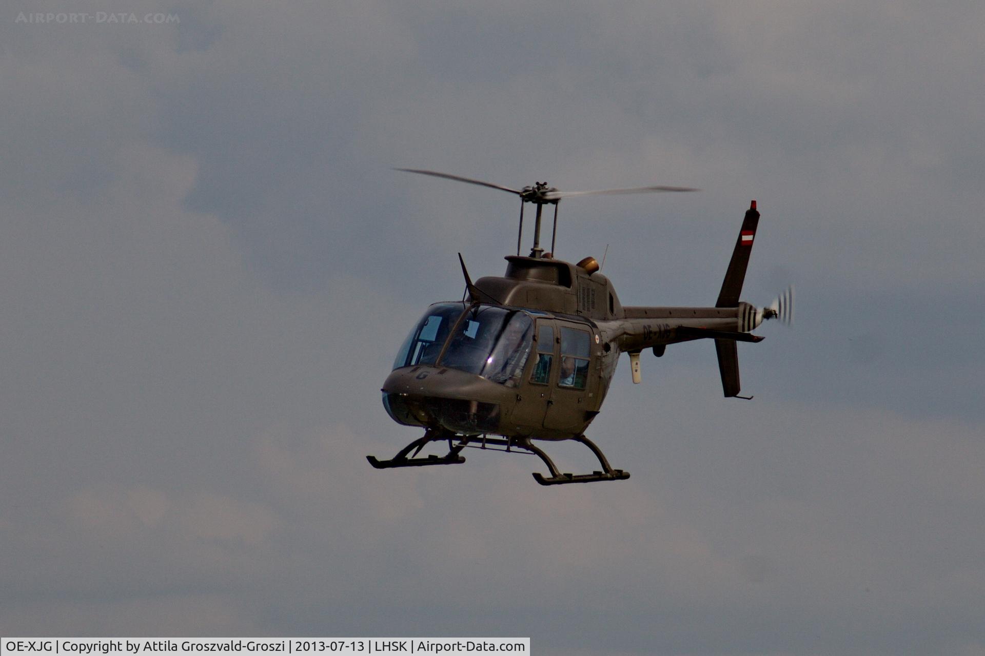 OE-XJG, 1969 Agusta AB-206A JetRanger C/N 8134, Siofok-Kiliti Airport, Hungary