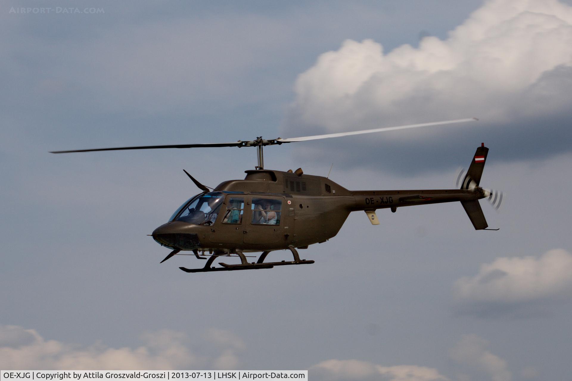 OE-XJG, 1969 Agusta AB-206A JetRanger C/N 8134, Siofok-Kiliti Airport, Hungary
