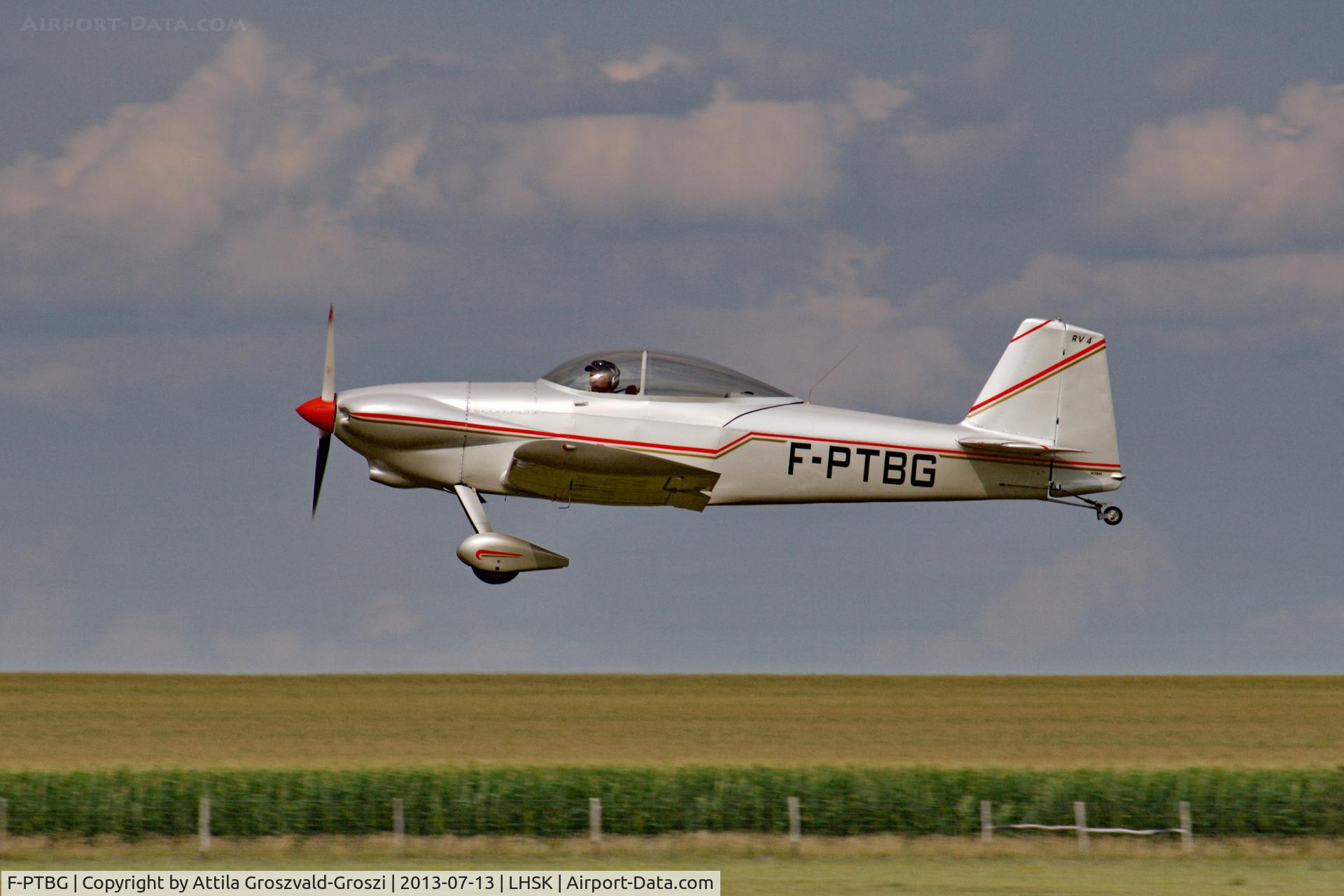 F-PTBG, 2002 Vans RV-4 C/N 2841, Siofok_Kiliti Airport, LHSK - Hungary