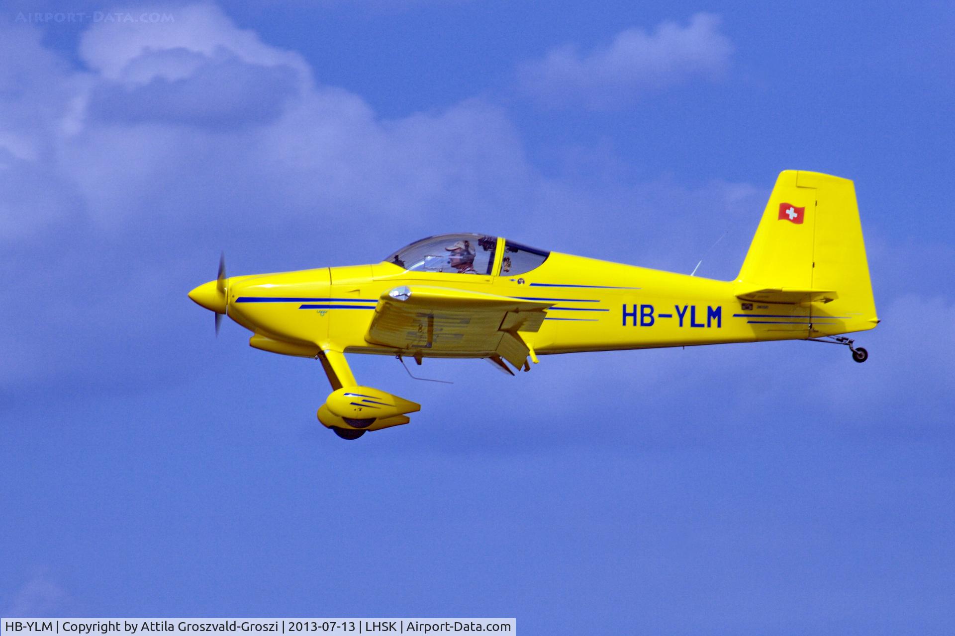 HB-YLM, 2005 Vans RV-7 C/N 70795, Siofok-Kiliti Airport, LHSK - Hungary