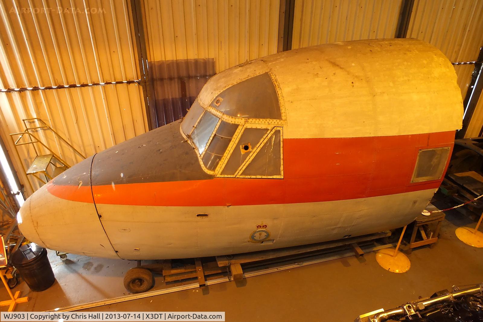 WJ903, 1952 Vickers Varsity T.1 C/N 715, preserved at the South Yorkshire Aircraft Museum, AeroVenture, Doncaster