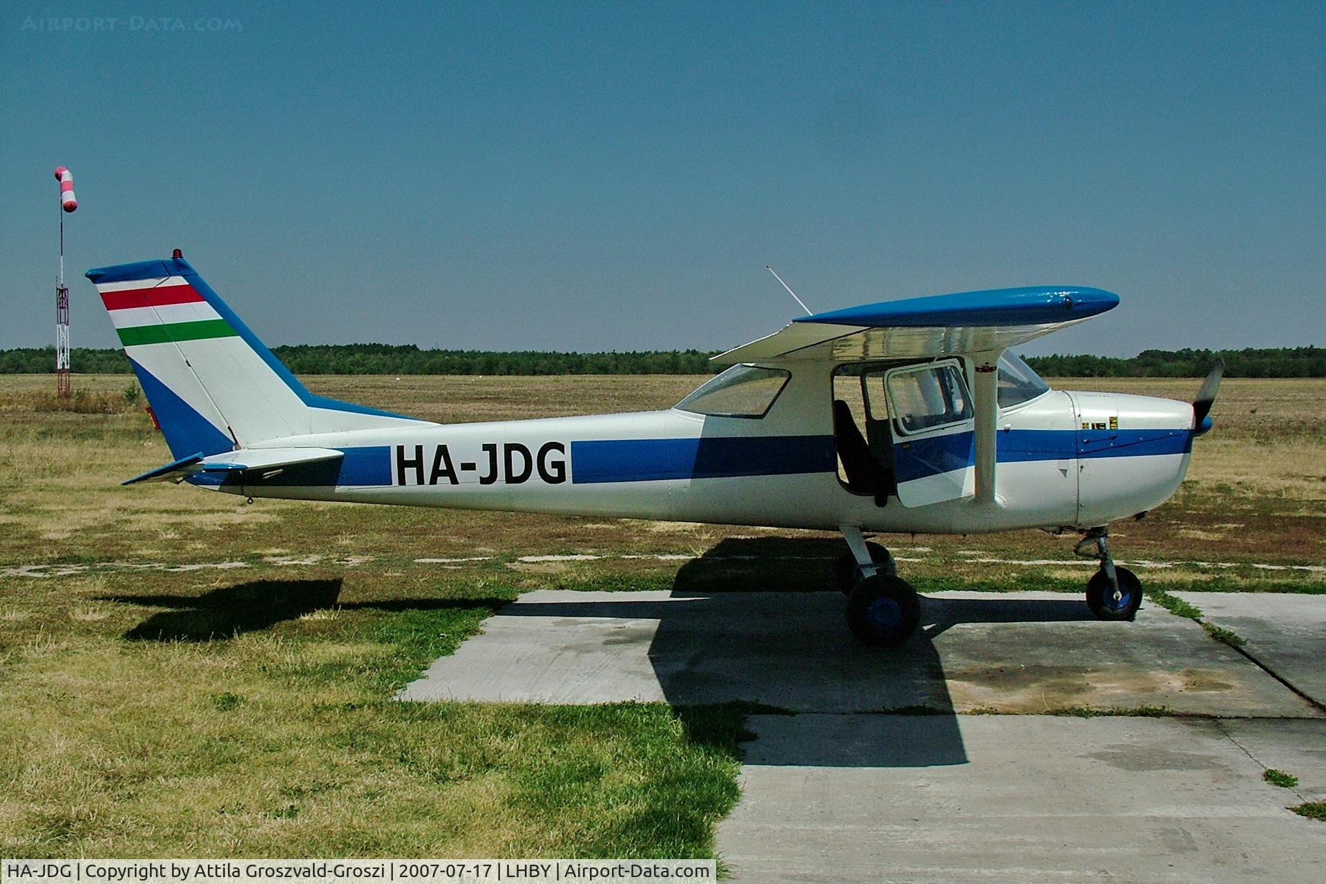 HA-JDG, 1968 Reims F150H C/N 0313, Györszentiván-Böny Airport